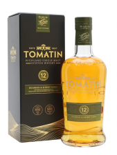 Tomatin Bourbon & Sherry Cask 12 Years 70cl