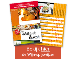 Alsace en de Aziatische keuken Wijn-spijswijzer