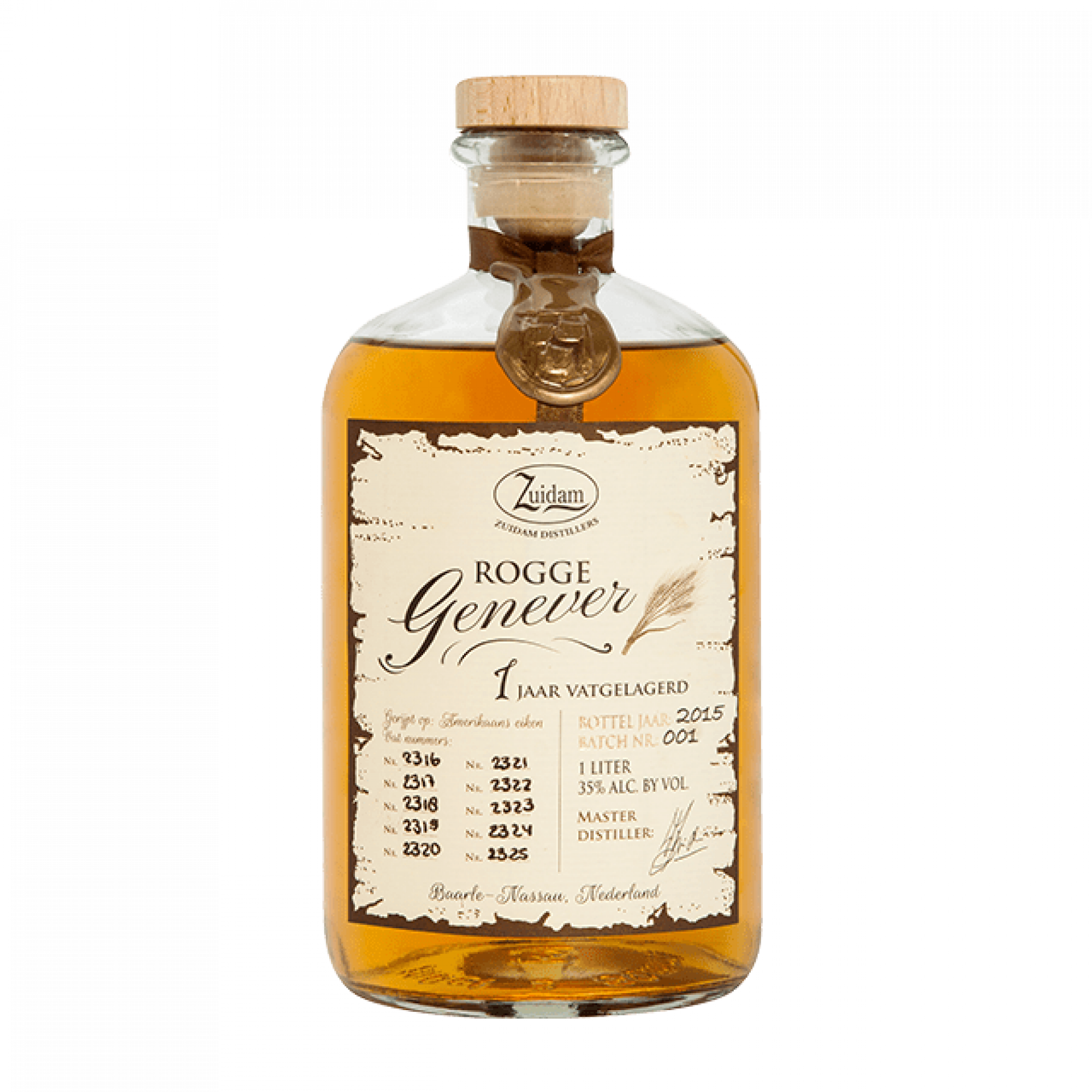 Zuidam Rogge Genever 1 jaar