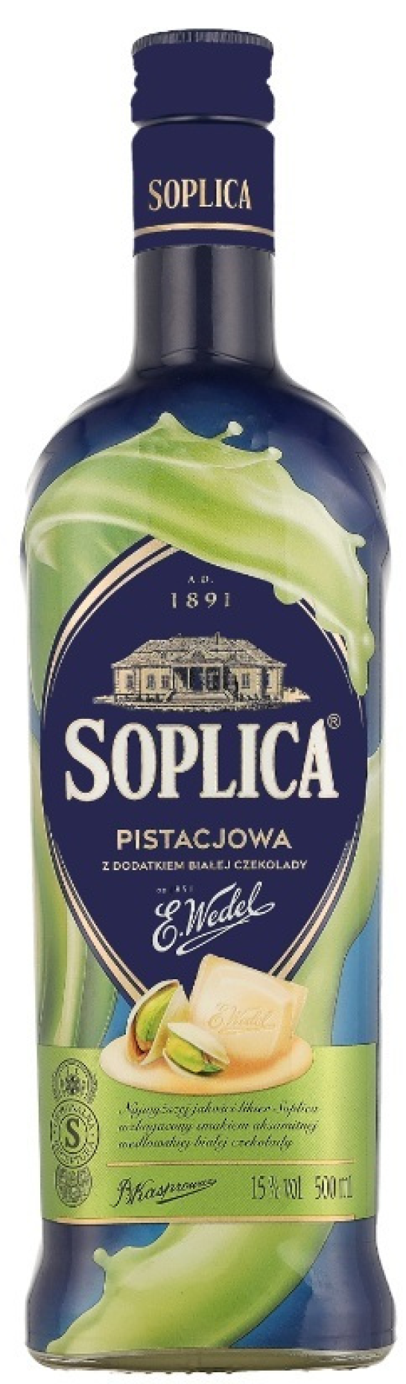 Soplica Wedel Pistache Witte Chocolade