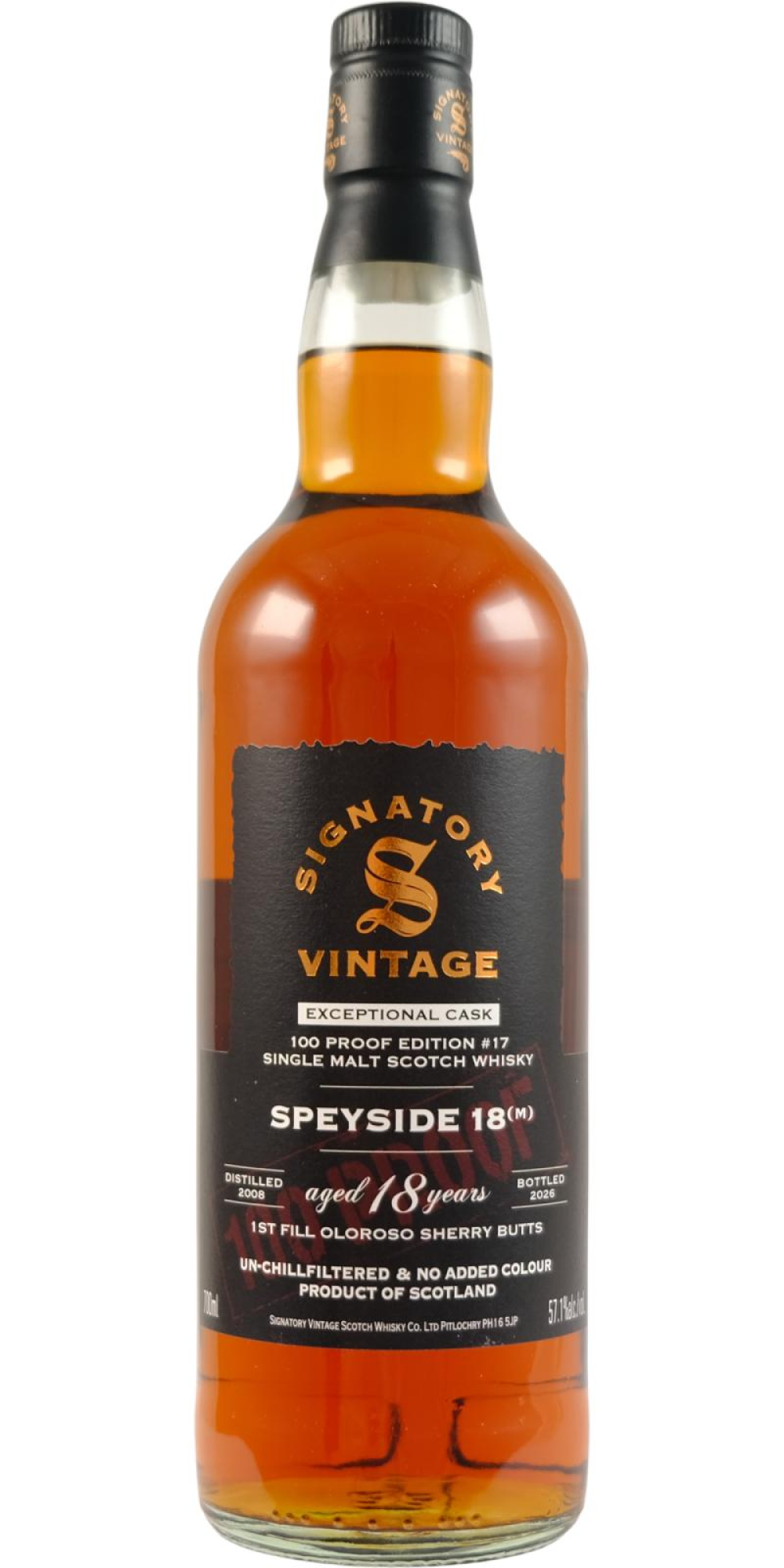 Signatory Speyside (m) 18yrs