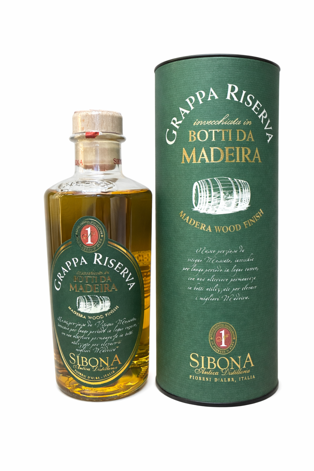 Sibona La Grappa  Madeira Wood Finish