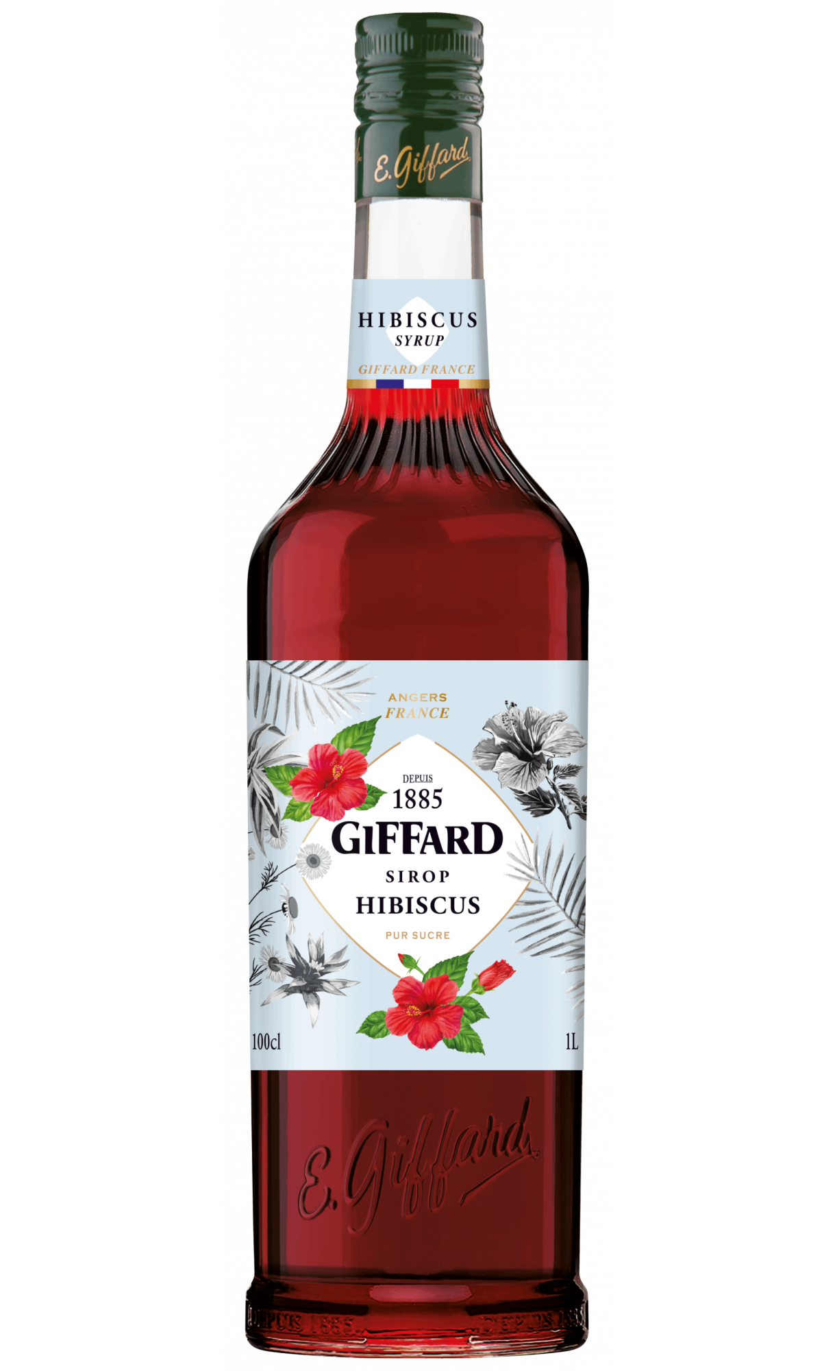 Giffard Hibiscus Syrup - hibiscus siroop 100cl