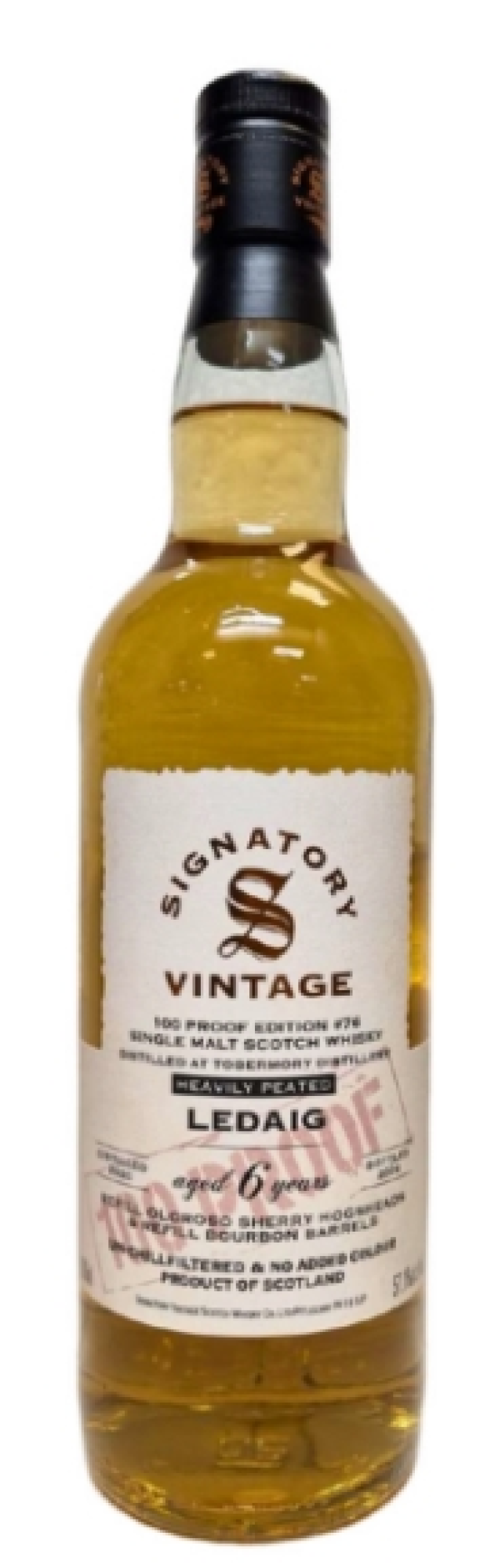 Signatory Ledaig Heavily Peated