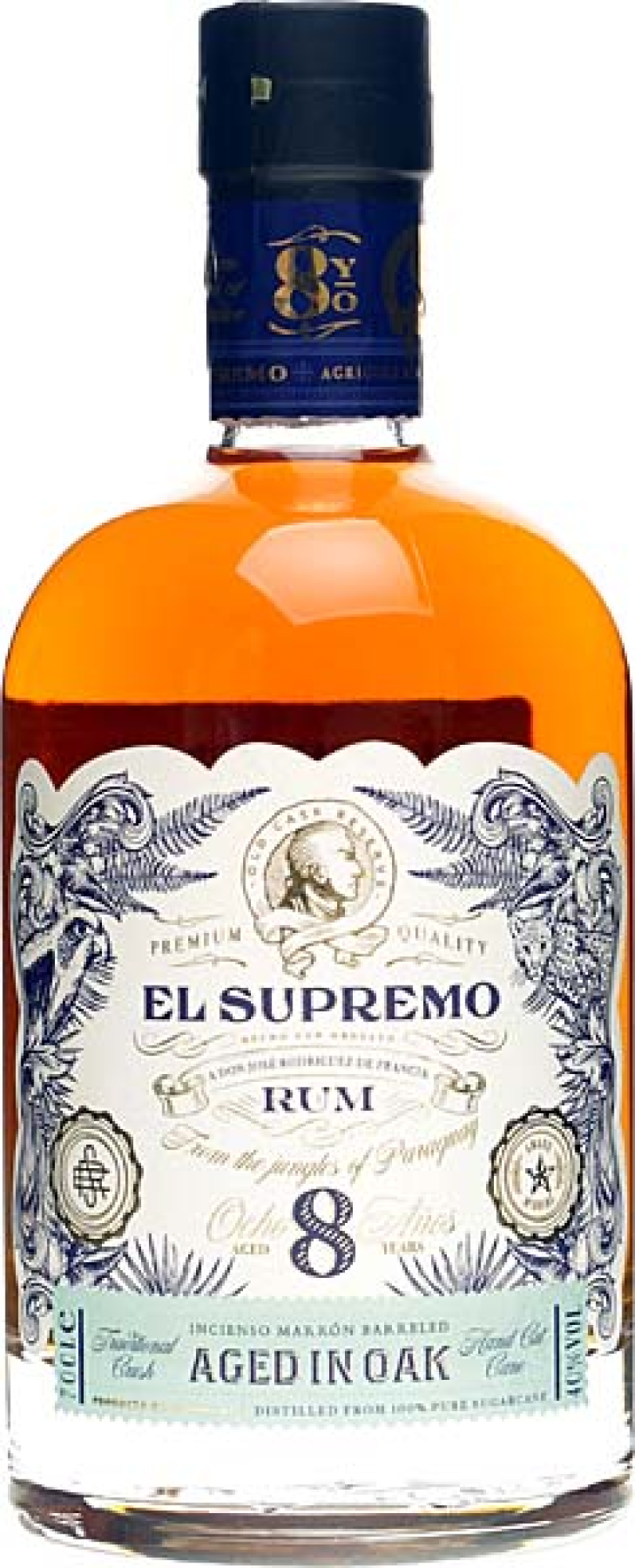 El Supremo rum 8 years old