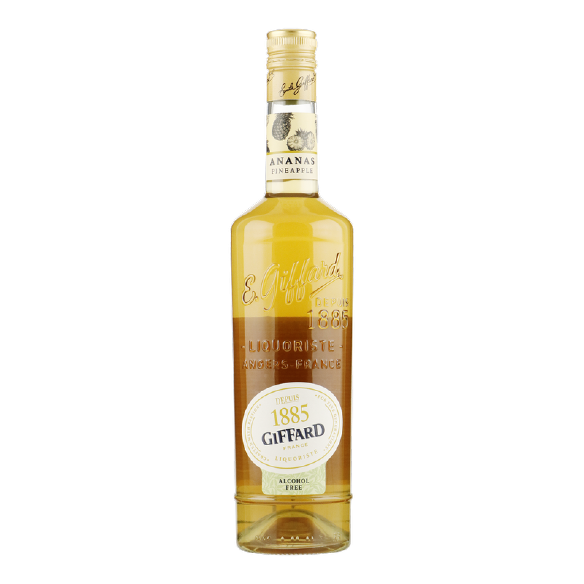 Giffard Ananas 0.0 alcoholvrij Pineapple Alcohol Free