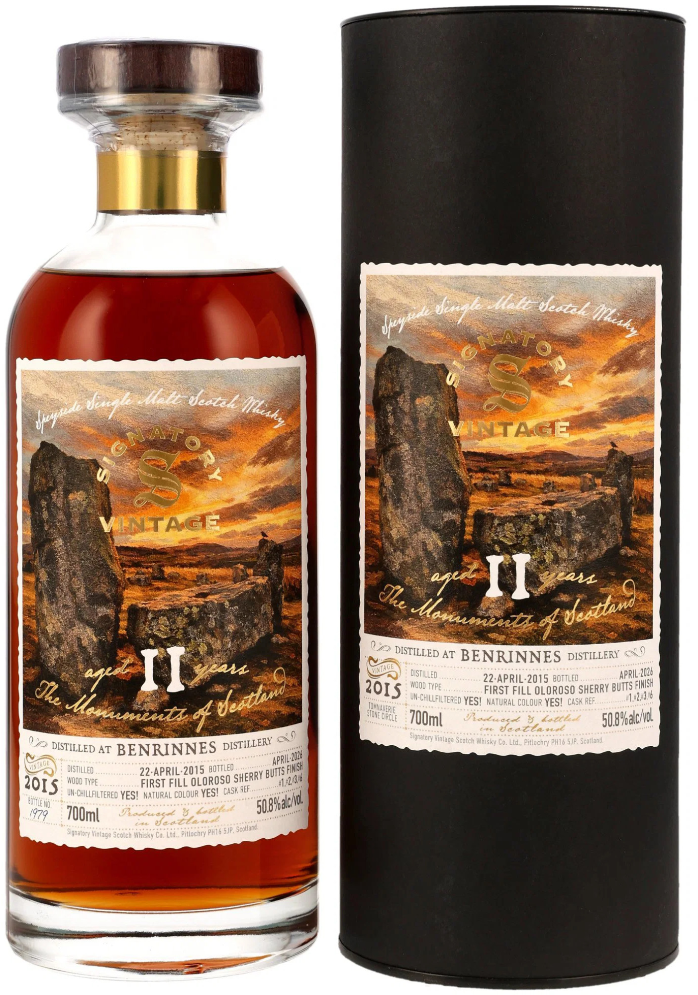 Signatory Monuments Benrinnes 11yrs